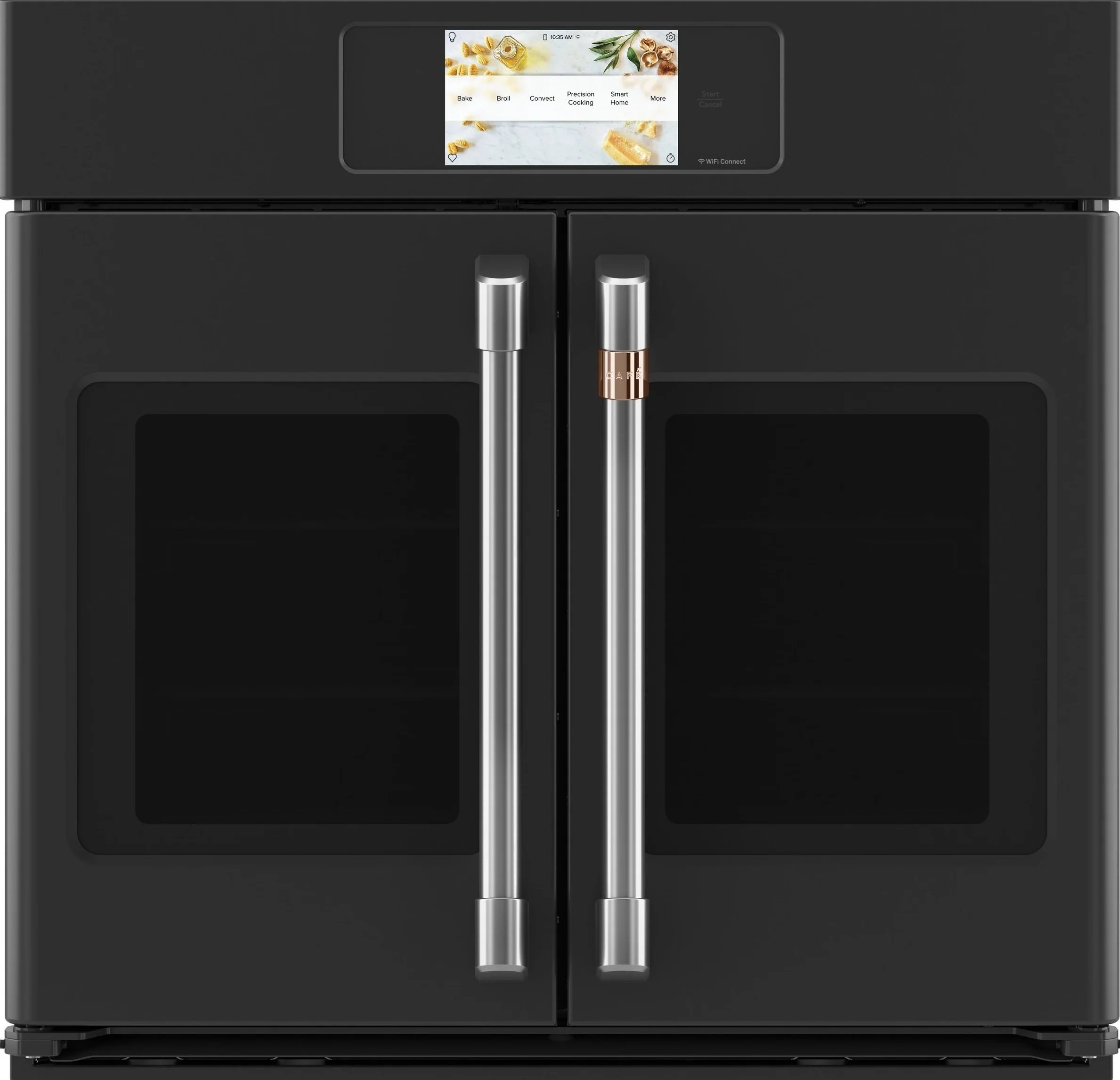 Breathable CAFÉ™ Professional Series 30 Smart Built-In Convection French-Door Single Wall Oven Prestigious