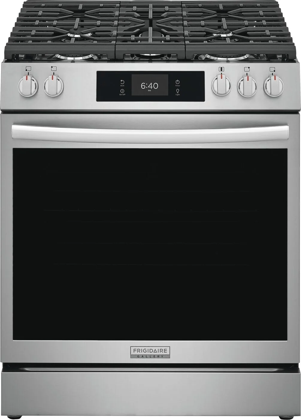 Dependable 30 Front Control Gas Range with Stone-Baked Pizza Effective