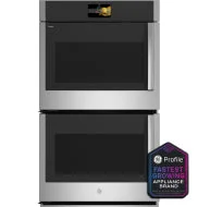 Proven GE Profile™ 30 Smart Built-In Convection Double Wall Oven with Left-Hand Side-Swing Doors Consistent