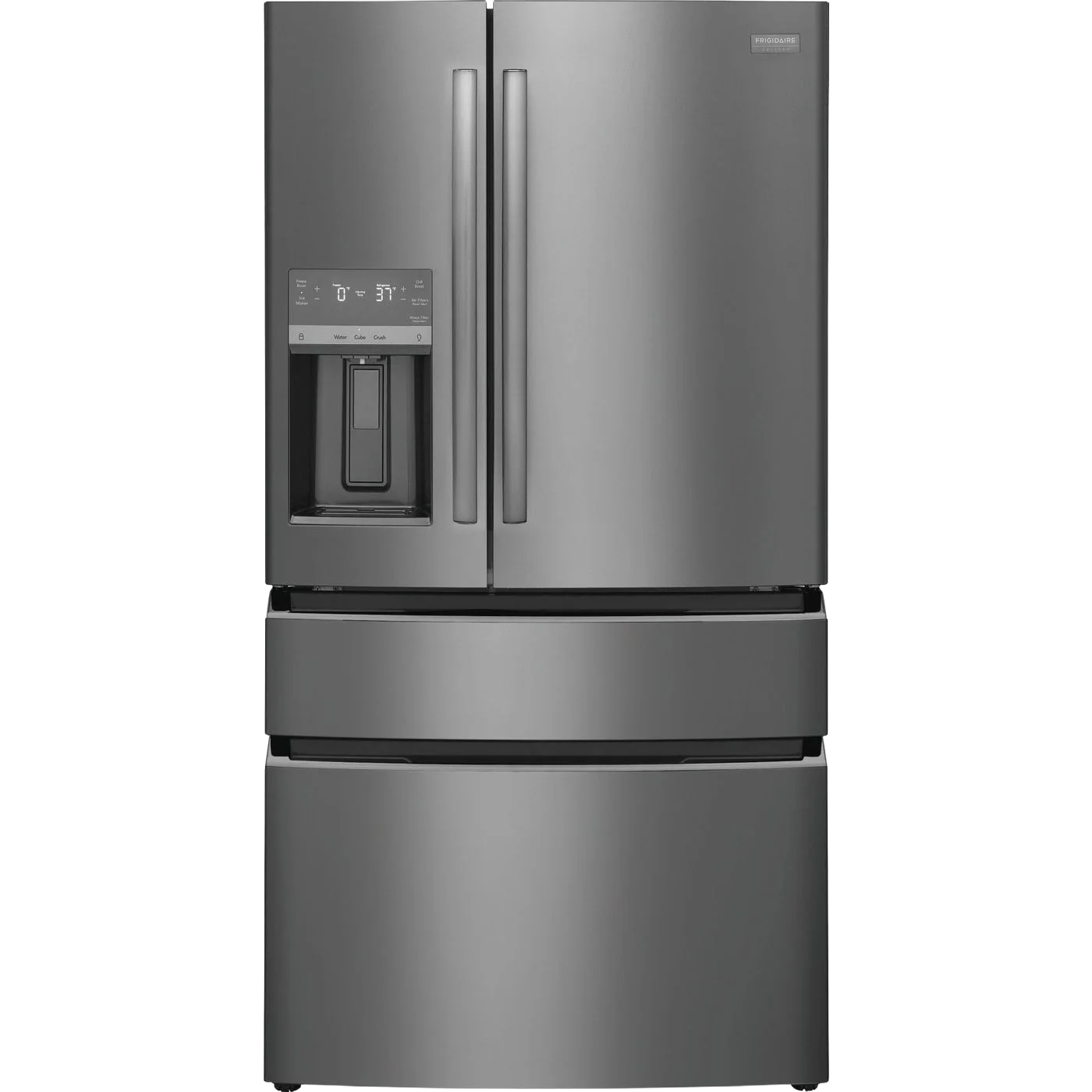 Clean 22 Cu. Ft. Counter-Depth 4-Door French Door Refrigerator Recyclable