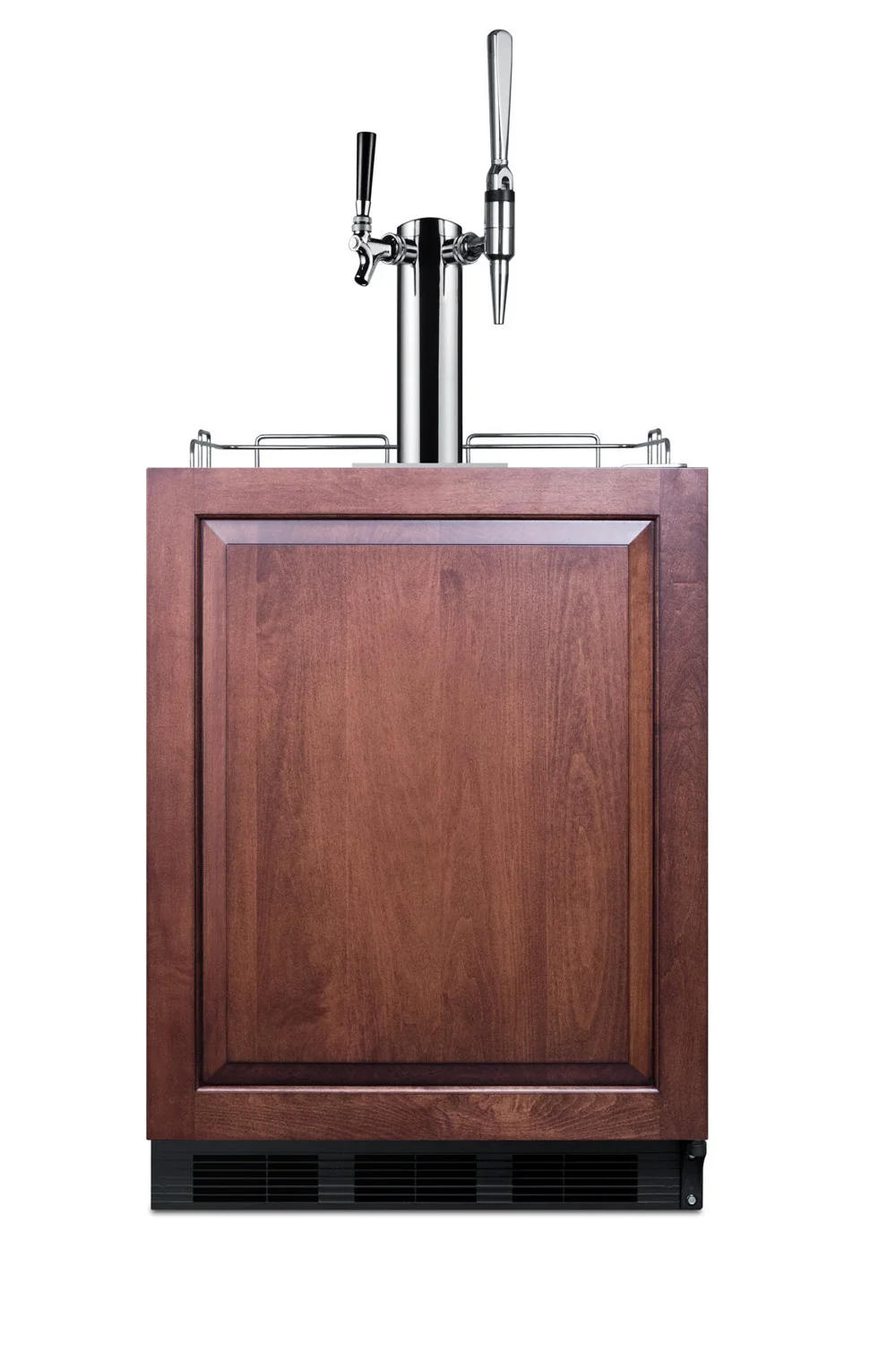 Fashionable 24 Wide Built-In Coffee Kegerator ADA Compliant Panel Not Included Reusable
