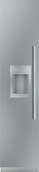 Contemporary dom® Built-in zer Column 18” Panel Ready External Ice Water Dispenser Left Hinge High-Performance