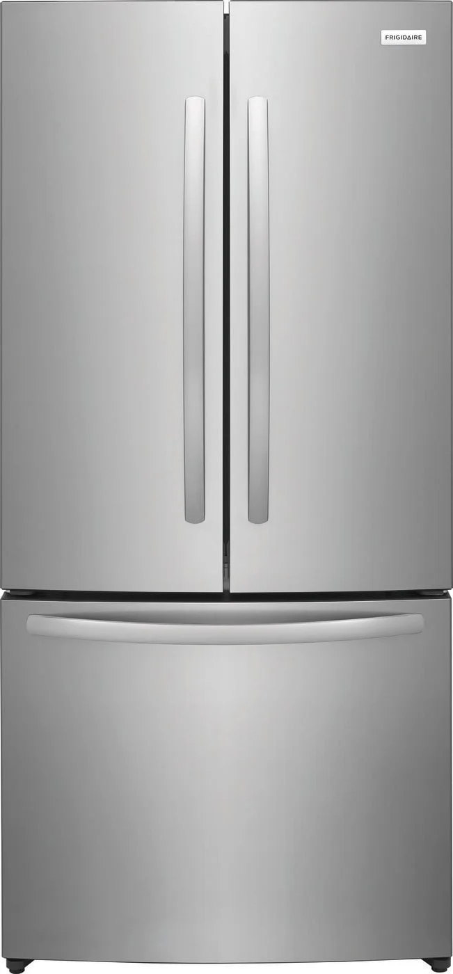 Clean 18 Cu. Ft. Counter-Depth French Door Refrigerator Modern
