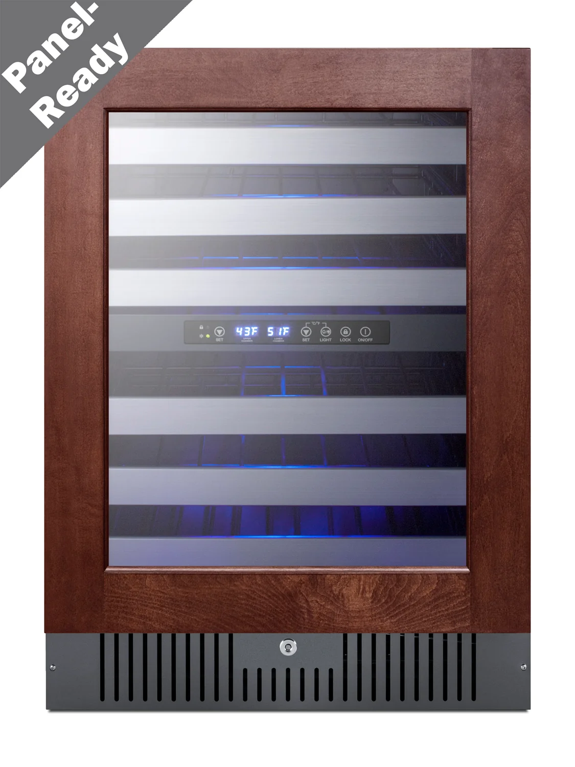 Excellent 24 Wide Built-In Wine Cellar Panel Not Included Innovative