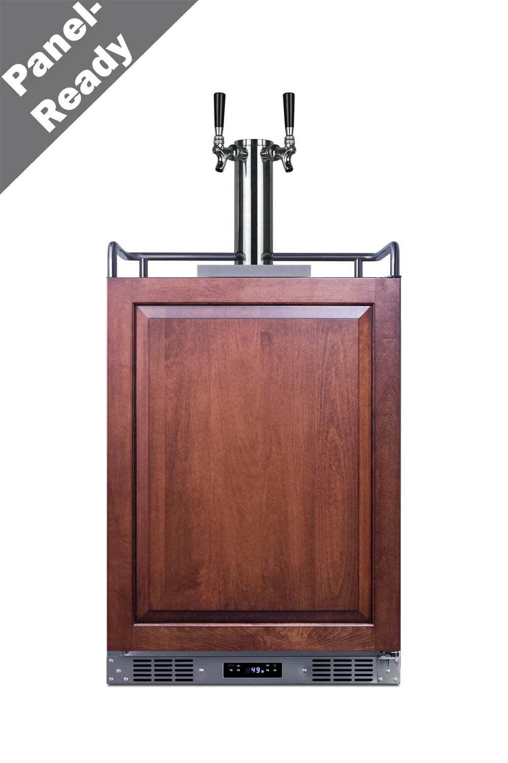 Pure 24 Wide Built-In Kegerator Panel Not Included Solid
