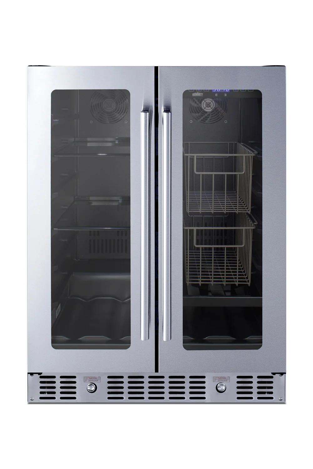 Environmentally Friendly 24 Built-In Dual-Zone Produce Refrigerator ADA Compliant Exclusive