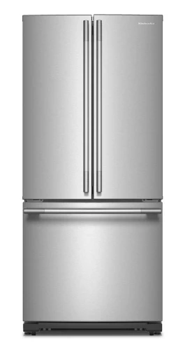 Excellent 20 cu. Ft. 30-Inch Width Standard Depth French Door Refrigerator with PrintShield® Finish and Interior Dispense Fine Crafted