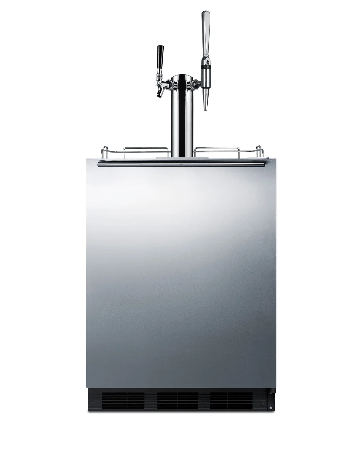 Premium 24 Wide Built-In Coffee Kegerator ADA Compliant Fine Crafted