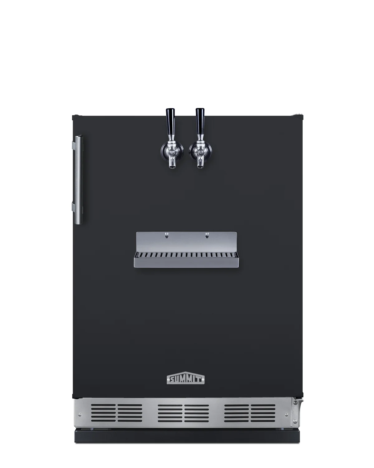 Fine Crafted 24 Wide Front Tap Built-In Beer Kegerator High-Performance
