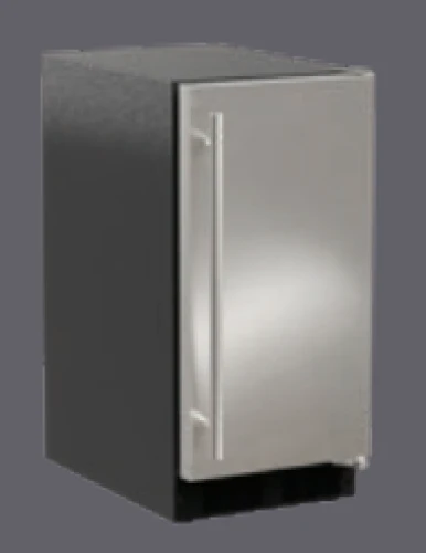 Recyclable 15-In Low Profile Built-In Clear Ice Machine with Factory-Installed Pump Dependable