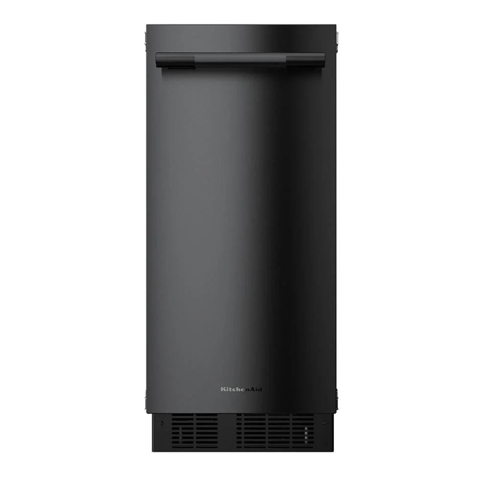 Long-Lasting 15-Inch Automatic Ice Maker with Clear Ice Technology in Black Ore Expertly Made