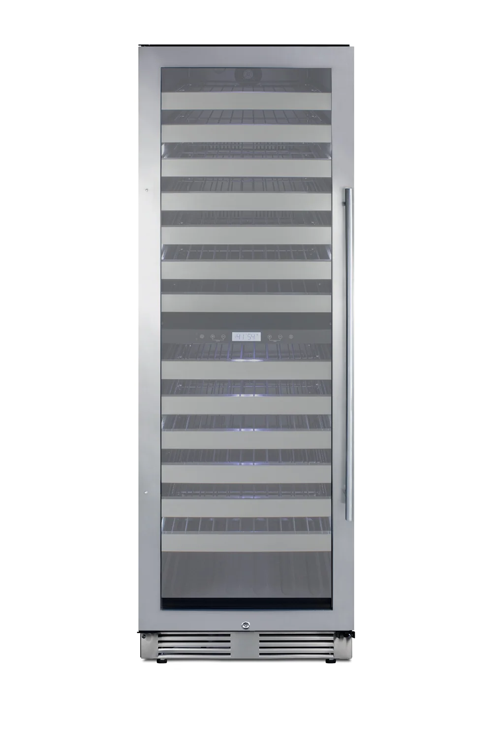Premium 24 Wide Dual-Zone Wine Cellar Natural
