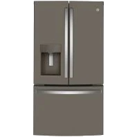 Practical GE® ENERGY STAR® 22.1 Cu. Ft. Counter-Depth French-Door Refrigerator Clean