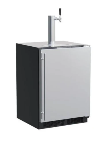 Versatile 24 Dispenser Single Beer Beverage Tap Stainless Steel Solid Door Reversible Door Verified