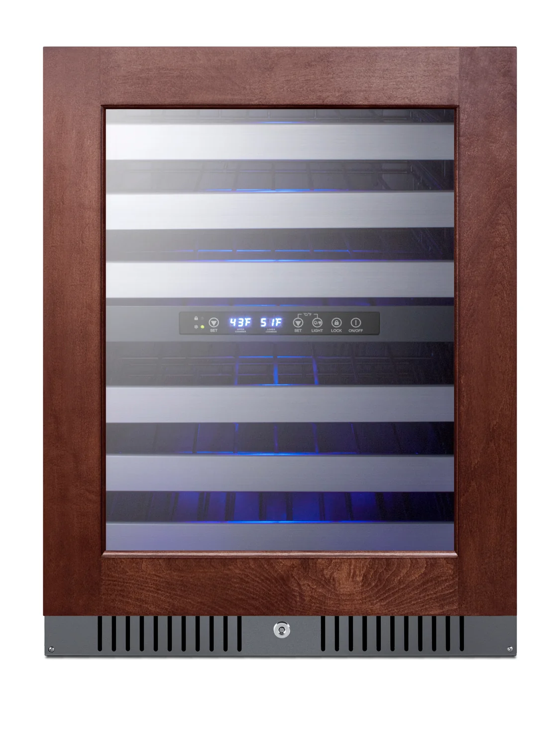 Reusable 24 Wide Built-In Wine Cellar ADA Compliant Panel Not Included Modern