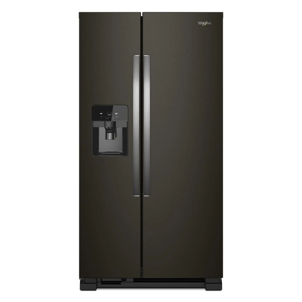 Quality 36-inch Wide Side-by-Side Refrigerator – 25 cu. ft. Secure