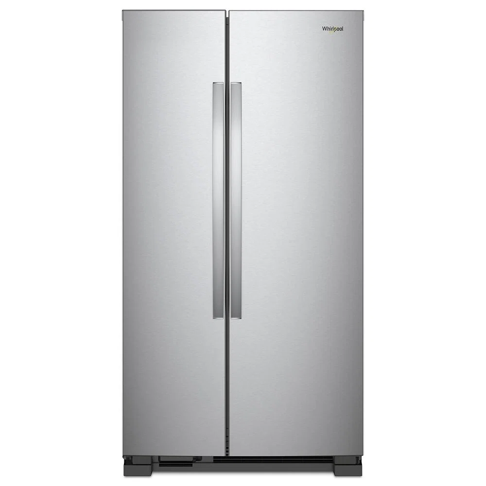 Clean 33-inch Wide Side-by-Side Refrigerator – 22 cu. ft. Reliable