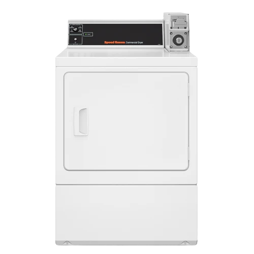 Premium Rear Control Single Gas Dryer – Coin Slide Not for Residential Use Refined