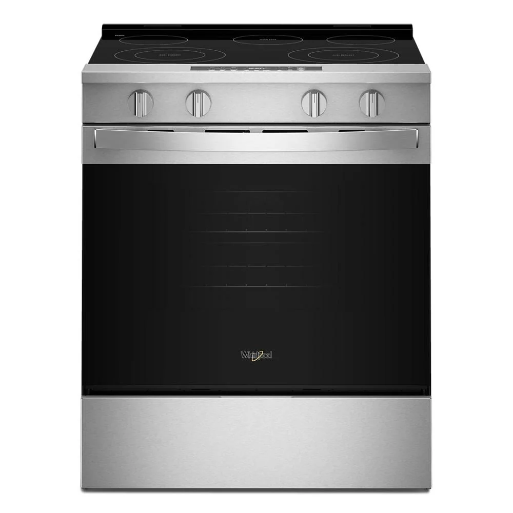 Durable 30-inch Electric Smart Range with Air Cooking Technology and Steam Clean Crafted