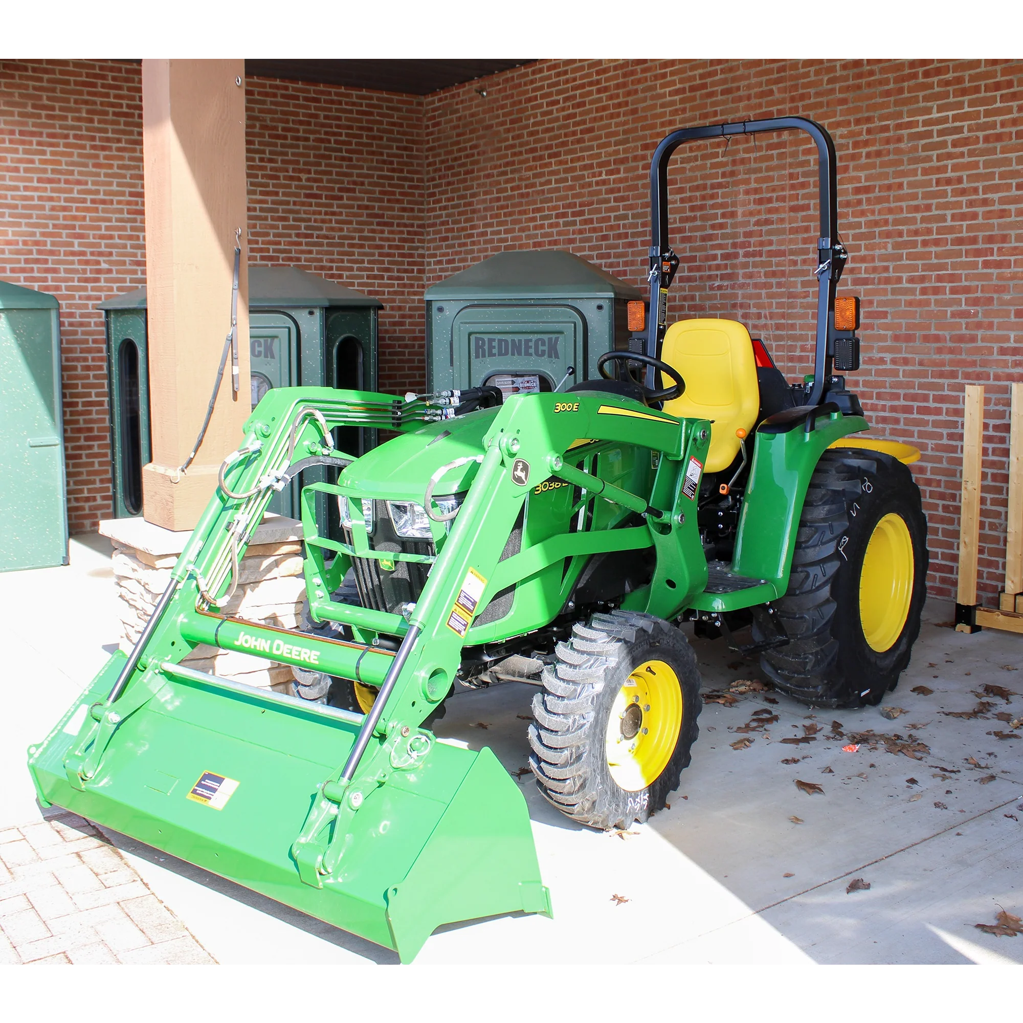 Optimized John Deere JD712548 Custom 3038E Compact Utility Tractor Quality