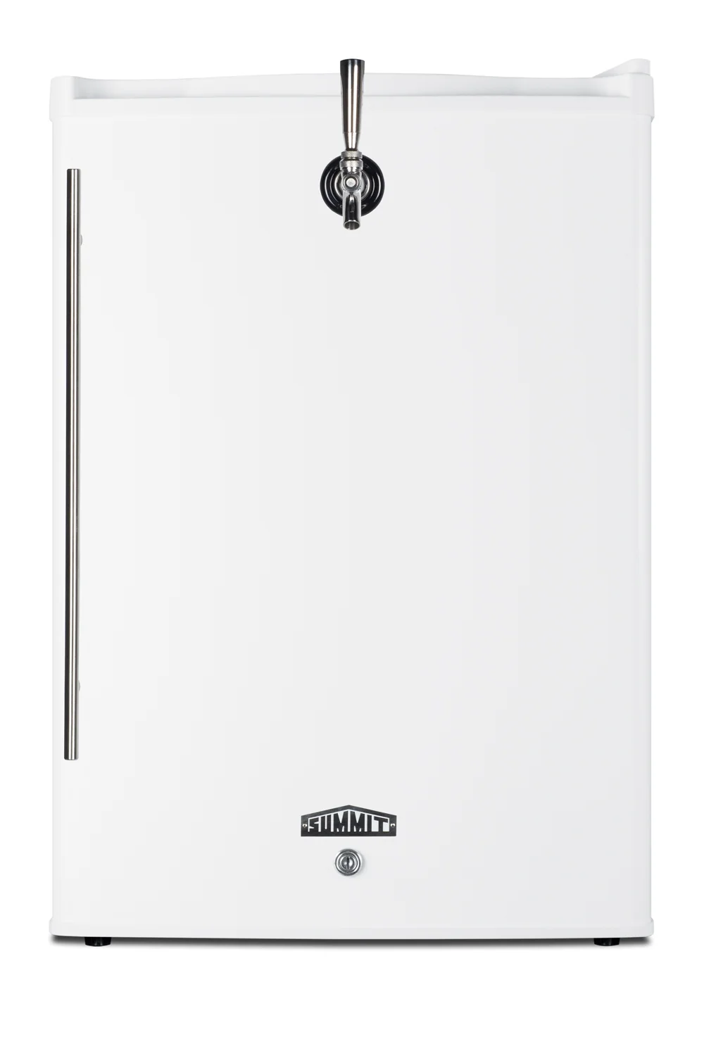 Elegant 17 Wide Tabletop Front Tap Beer Kegerator Relaxed