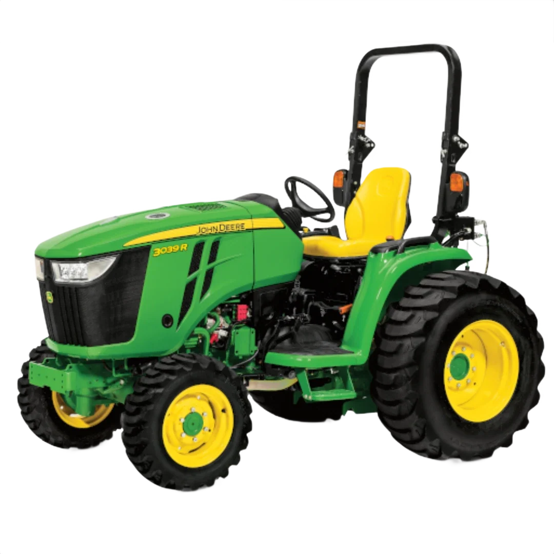Dependable John Deere 3039R Sub-Compact Tractor Carefully Designed