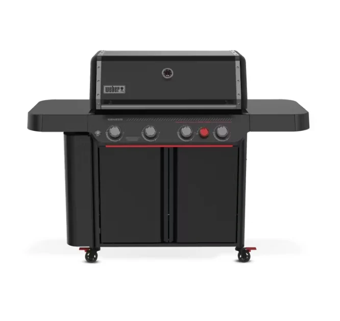 Premium Weber Genesis E-430 Gas Grill Stealth Edition Natural Gas Responsible