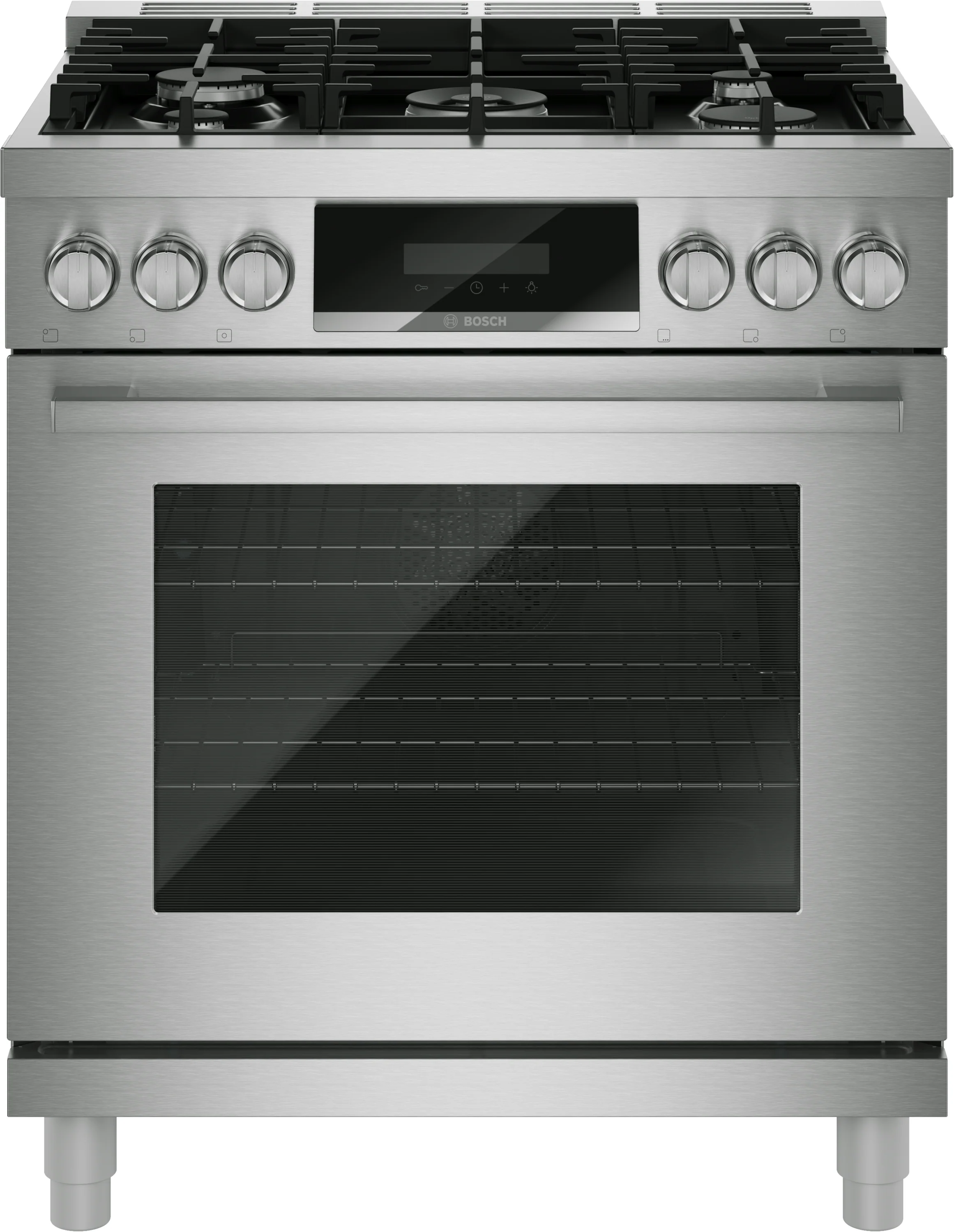 Professional 800 Series Gas standing Range 30” Stainless Steel Solid