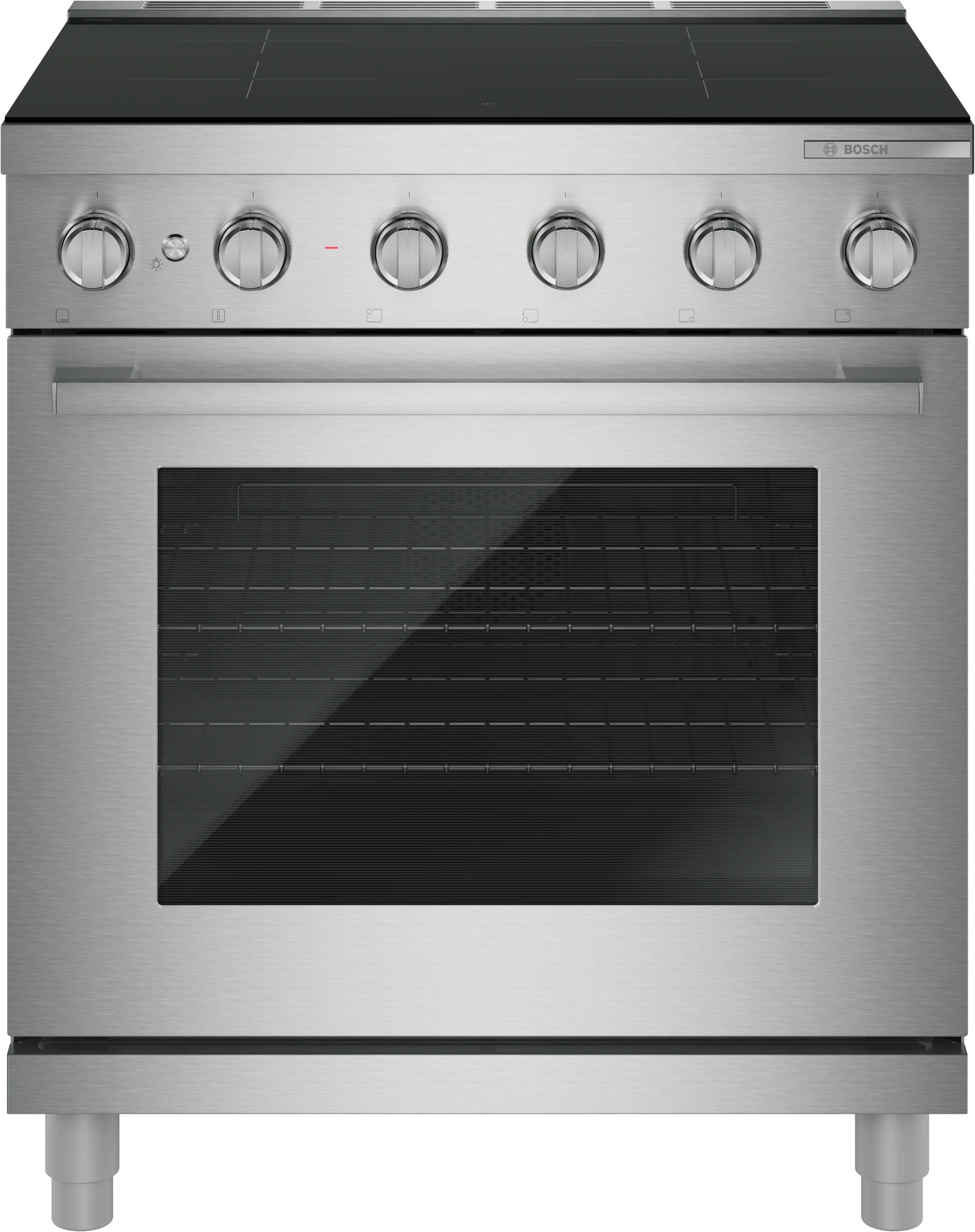 High-Performance 500 Series Induction standing range 30” Stainless Steel Top-Quality