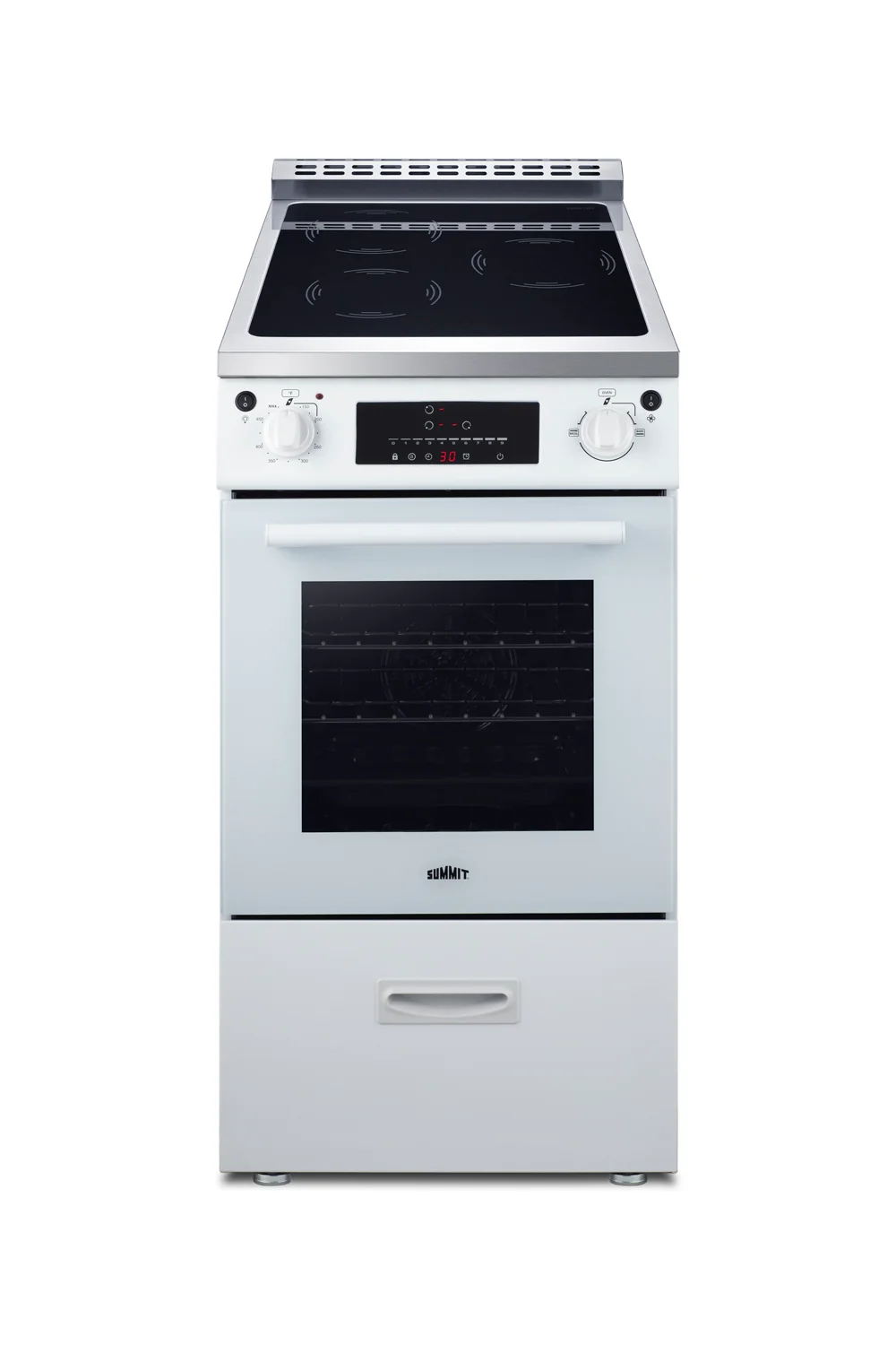 Stylish 20 Wide Induction Range User-Friendly