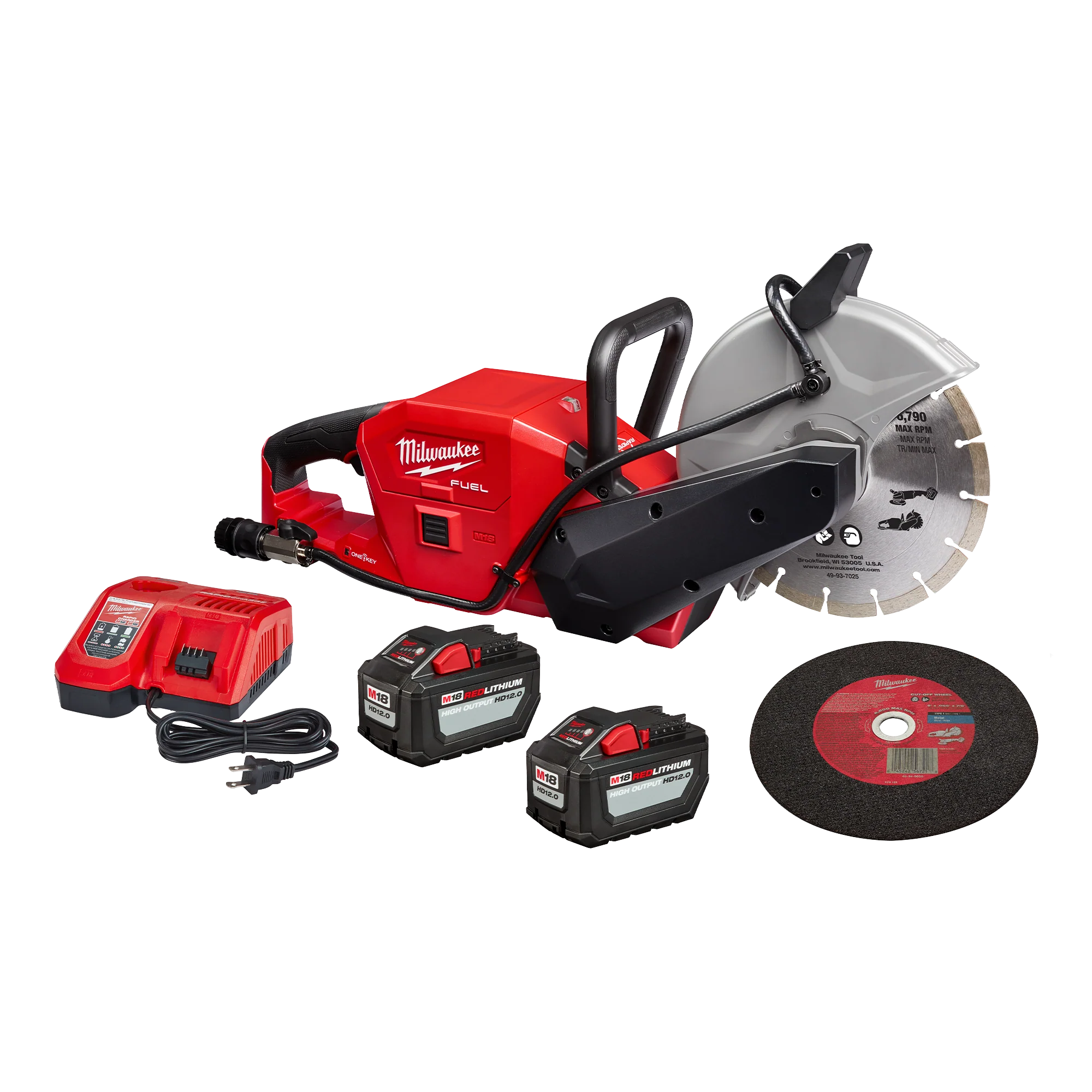 Quality Milwaukee M18 FUEL™ 9 Cut-Off Saw w ONE-KEY™ Kit Soft