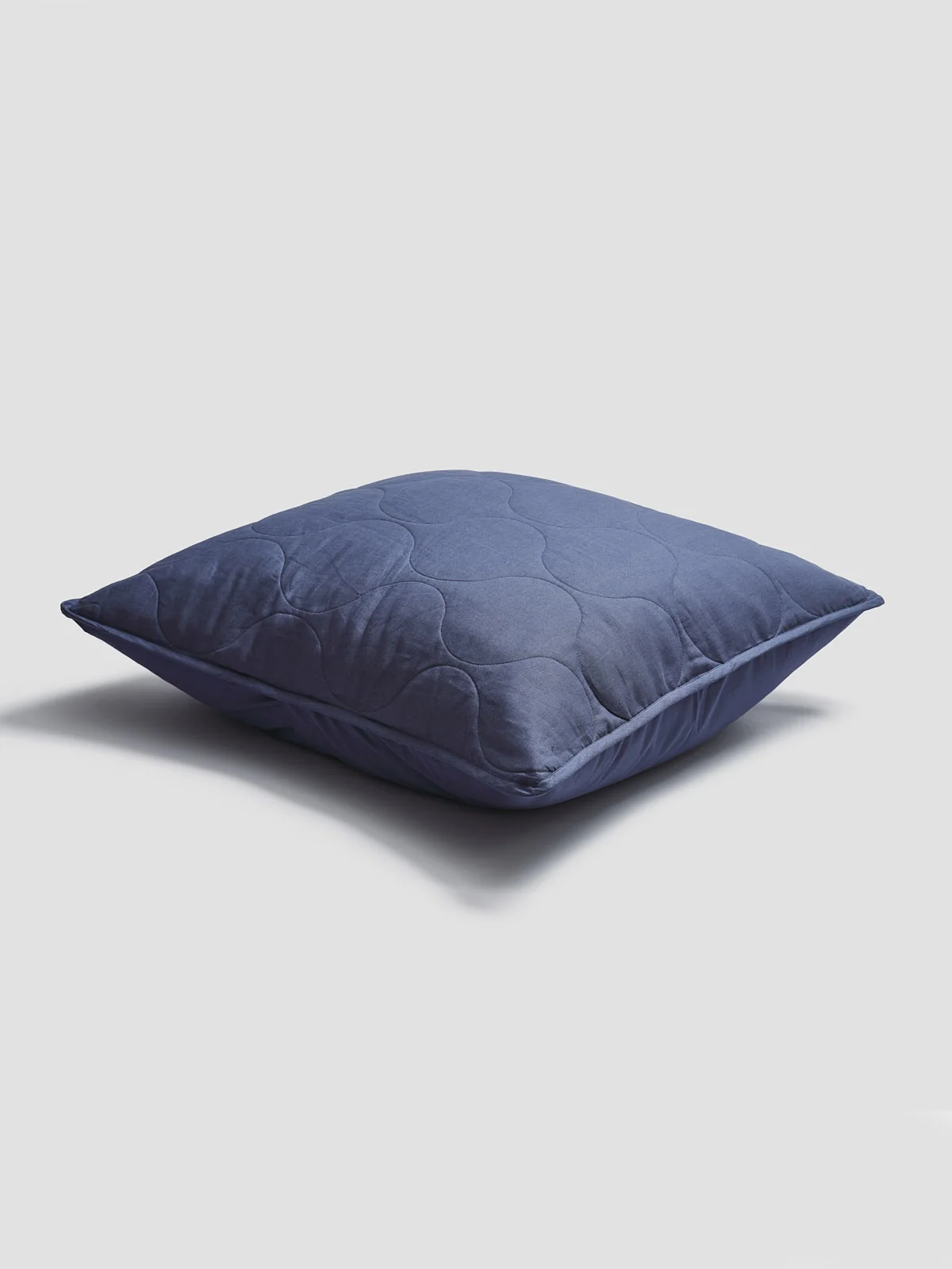 Original Design Blueberry Linen Sham Pair Casual