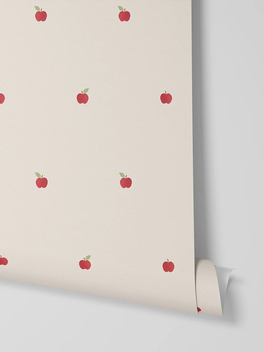 Consistent Cream Apples Wallpaper Effective