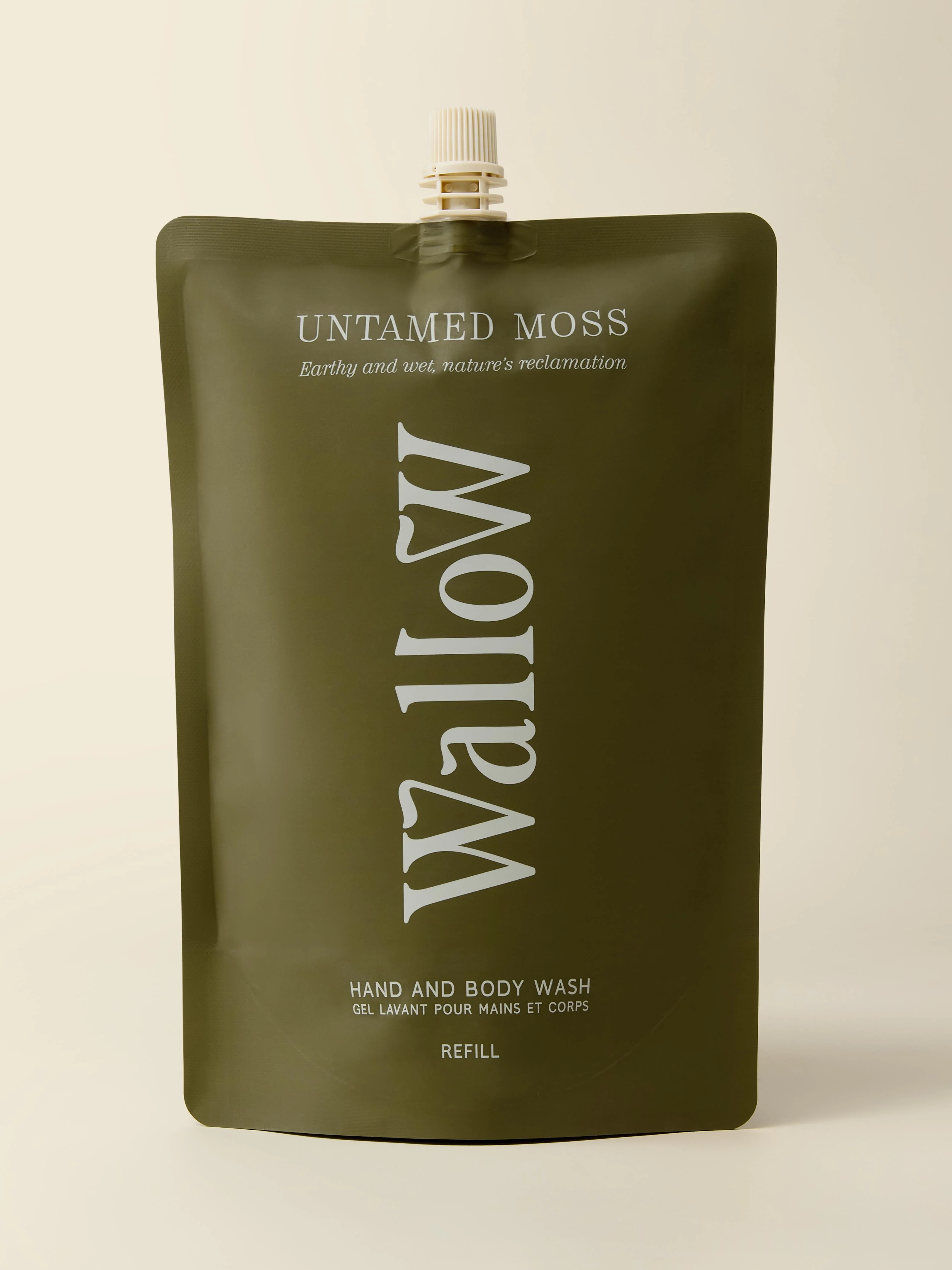 Genuine Wallow Untamed Moss Hand Body Wash Refill Crafted