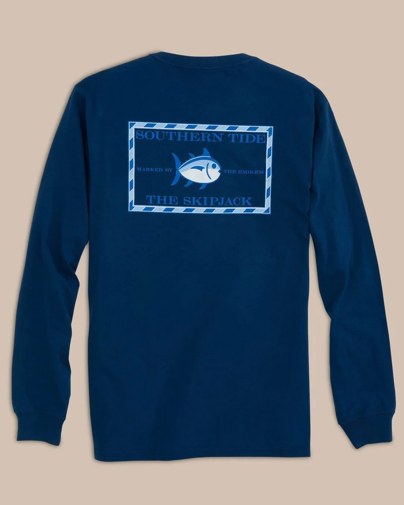 Recyclable Long Sleeve Skipjack T-shirt User-Friendly