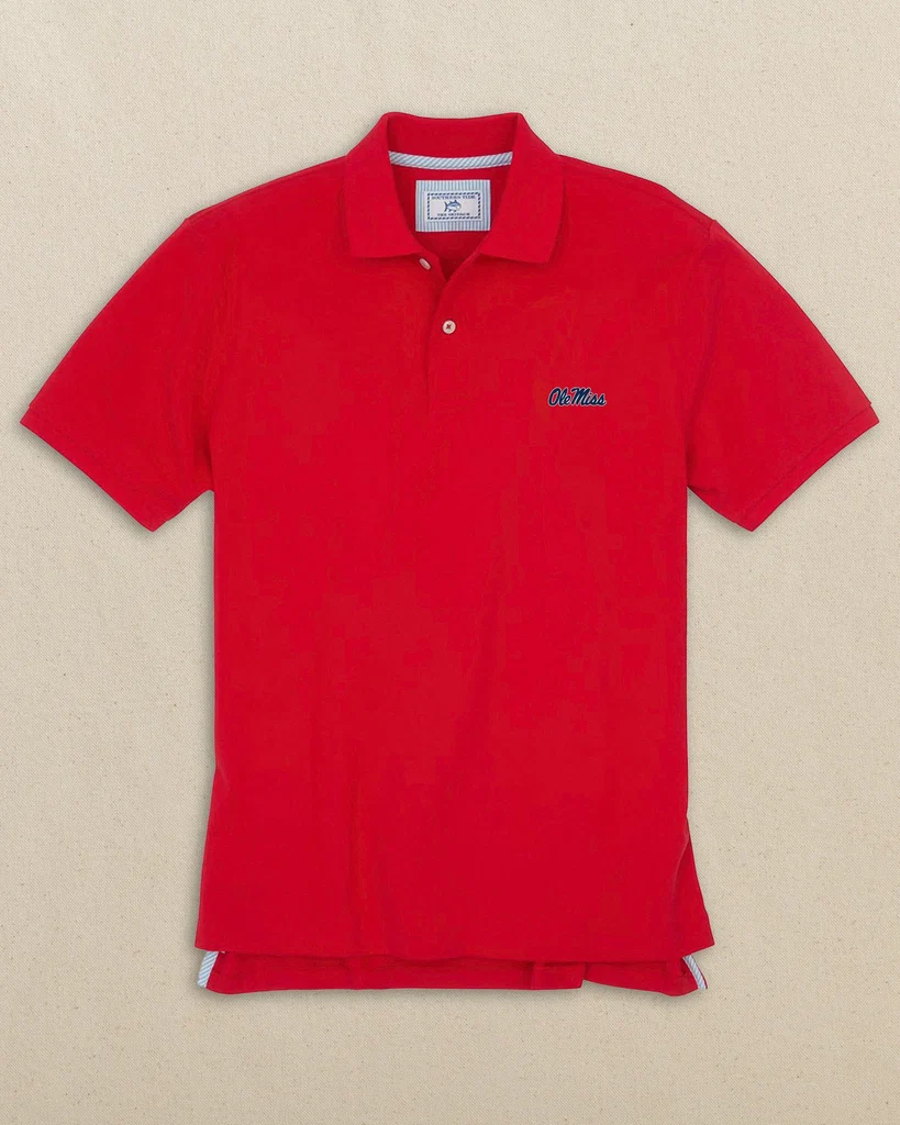 Fine Crafted Ole Miss Rebels Pique Polo Shirt Easy-to-Use