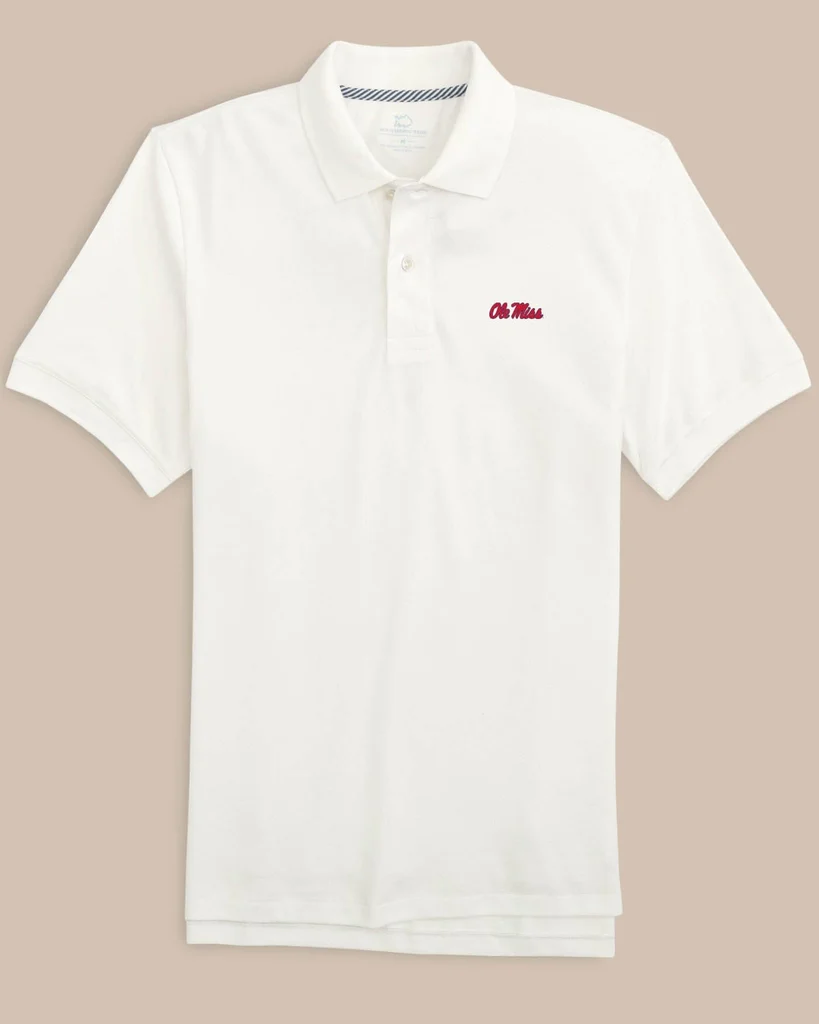 Sophisticated Ole Miss Skipjack Polo Shirt Certified