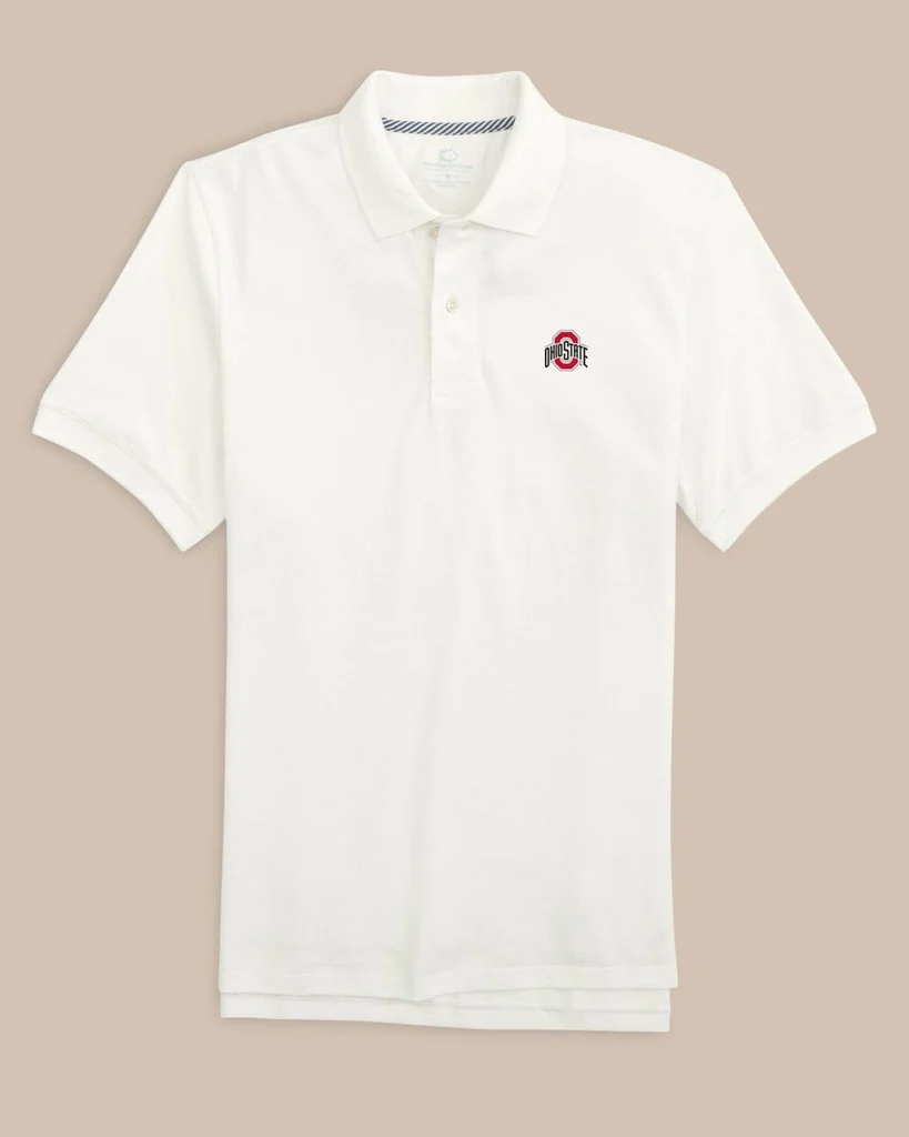 Convenient Ohio State Buckeyes Skipjack Polo High-Quality