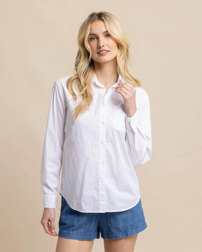 High-Grade Katherine Poplin Shirt Recyclable