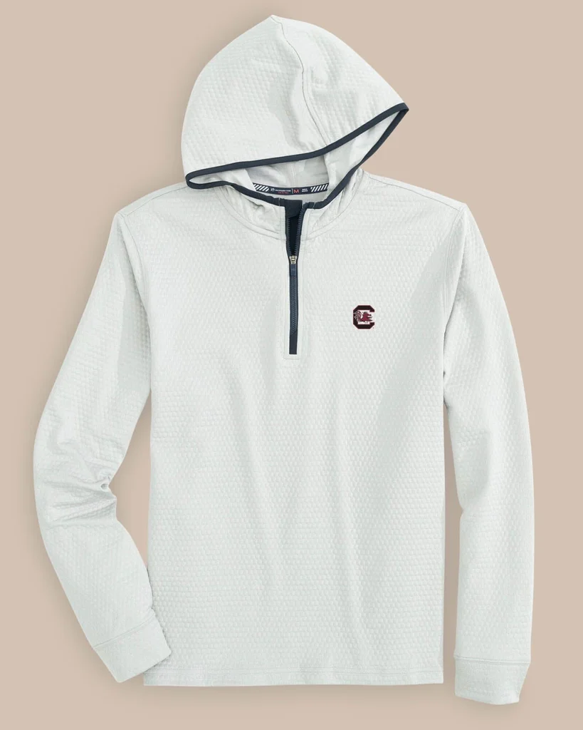 Dependable USC Gamecocks Scuttle Quarter Zip Hoodie Authentic