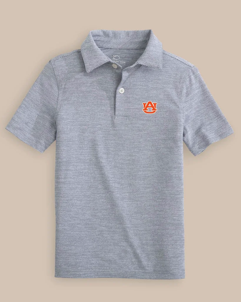Lightweight Auburn Tigers Boys Driver Spacedye Polo Shirt High-Quality