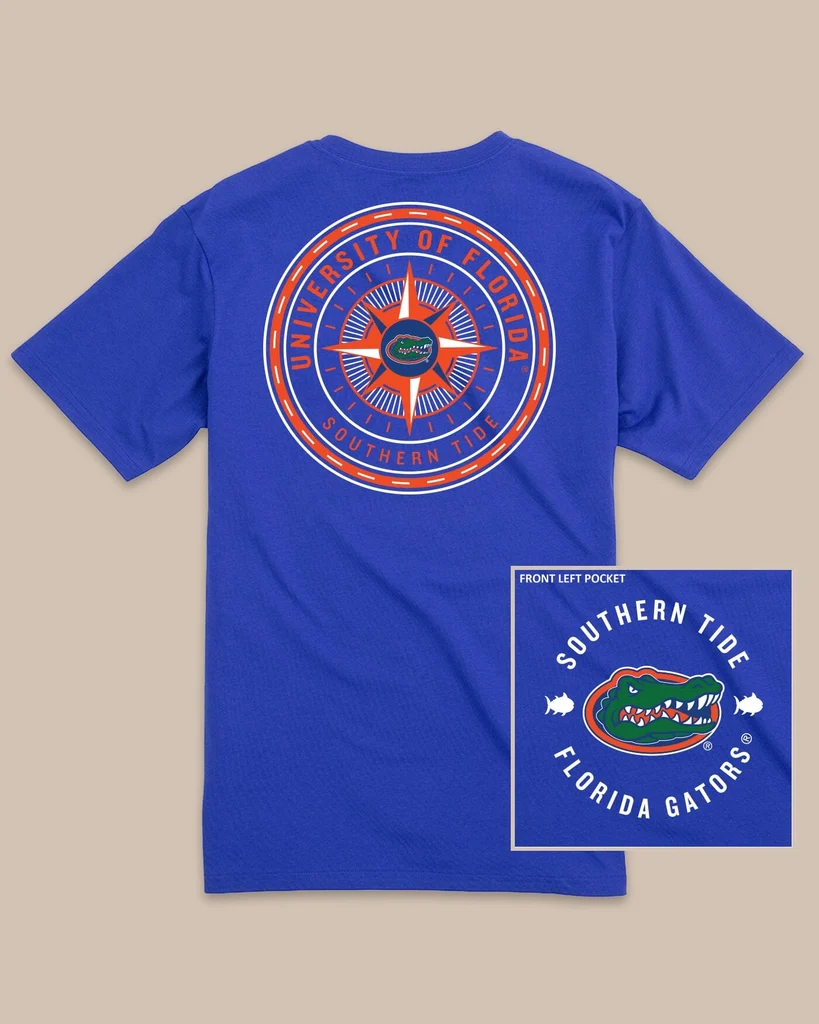 Durable Florida Gators Gameday Collegiate Compass T-Shirt Breathable