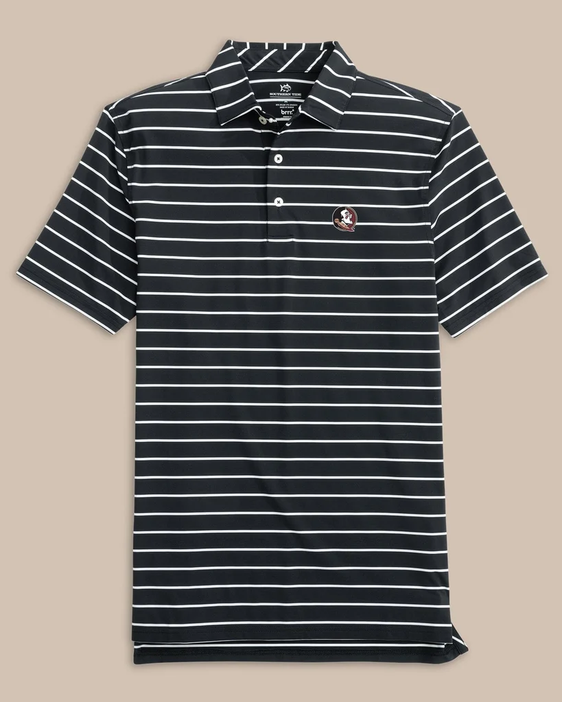 High-Grade FSU Seminoles brrr°®-eeze Desmond Stripe Polo Traditional