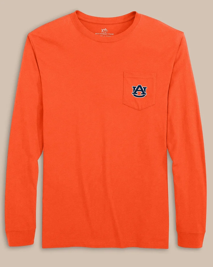 Reusable Auburn Tigers Gameday Embroidered Long Sleeve T-Shirt Sustainable