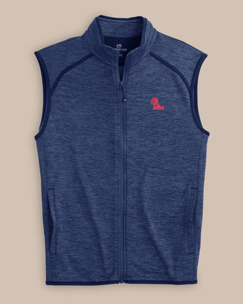 Traditional Ole Miss Rebels Baybrook Heather Vest Superior