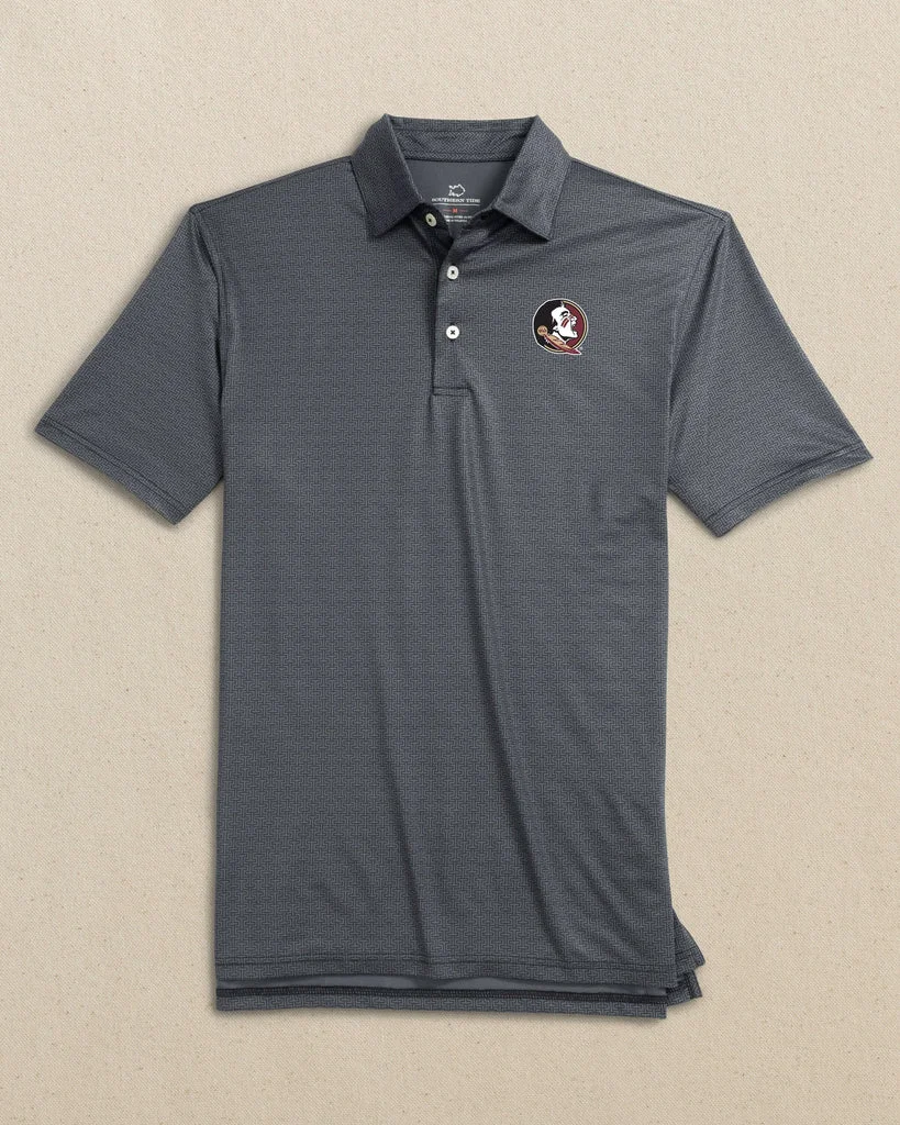 Reusable FSU Seminoles Driver ST Geo Printed Polo Original
