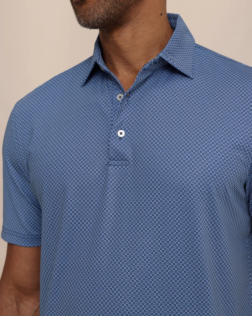 Official Driver Coastal Geo Printed Polo Reliable