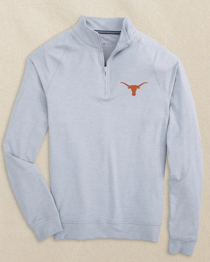 Comfortable Texas Longhorns Cruiser Quarter Zip Pullover Official