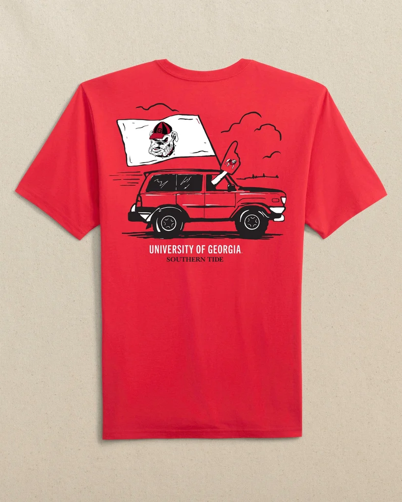 Refined Georgia Bulldogs Game Bound Short Sleeve T-Shirt Soft