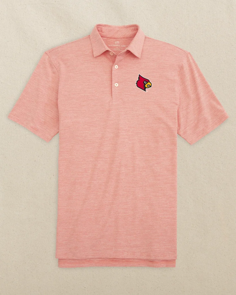 Proven Louisville Cardinals Driver Spacedye Polo Authentic